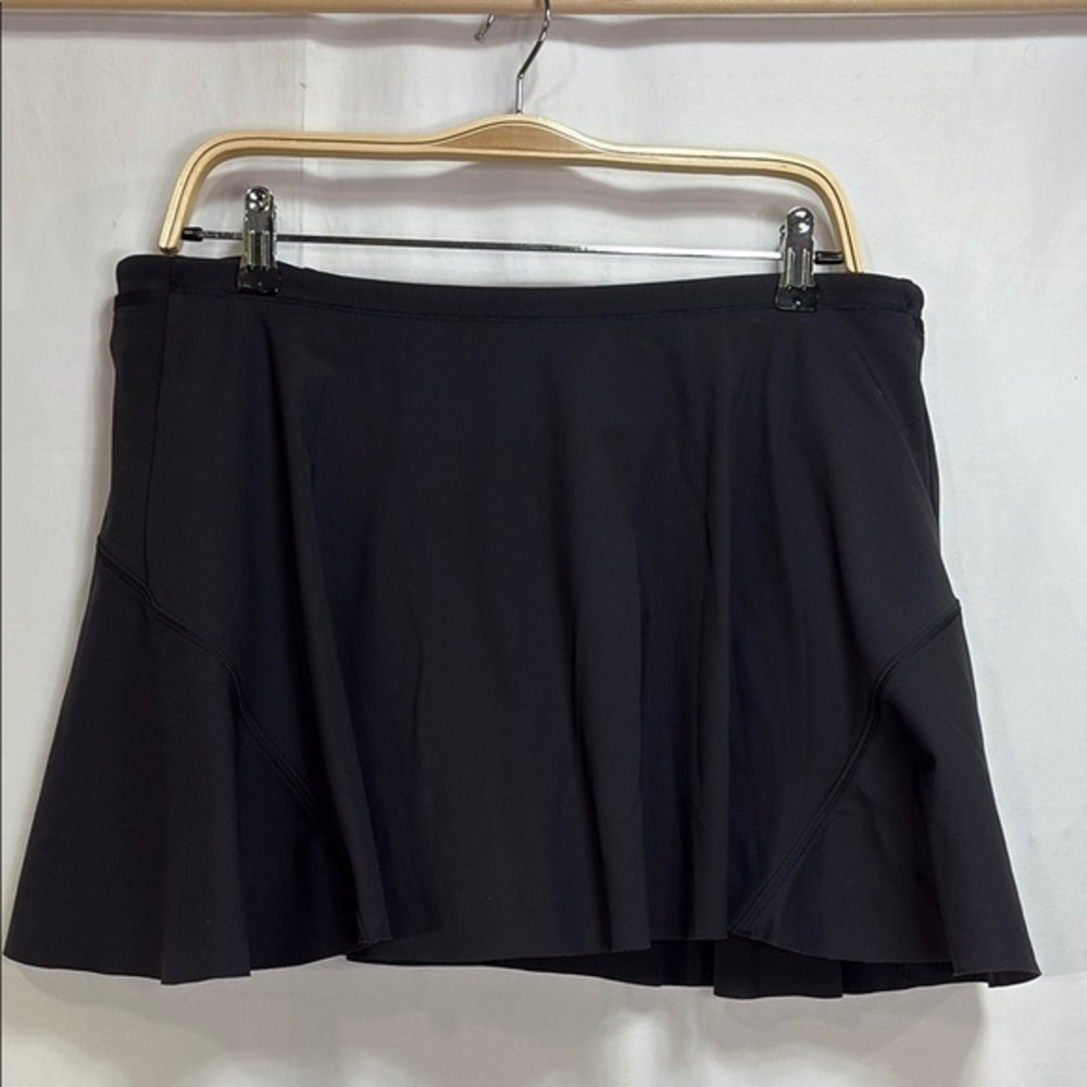 🐩 Athleta Black Match Point Skirt athletic skirt